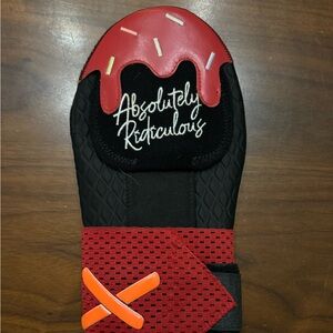 absolutely ridiculous black cherry sliding mitt